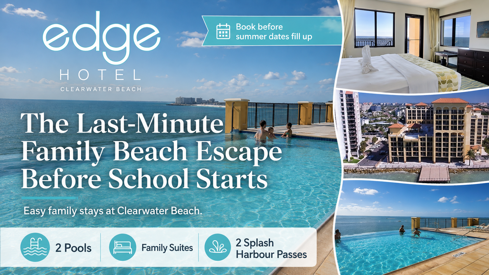 family beach escape